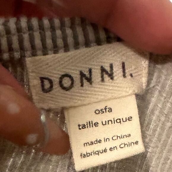 DONNI. Ribbed Sweater Coat, One Size Fits All - Picture 11 of 13
